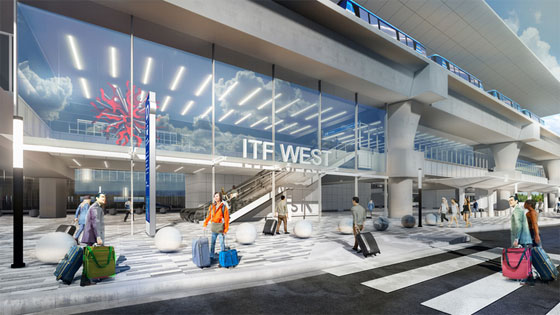 洛杉矶国际机场LAX自动旅客输送系统