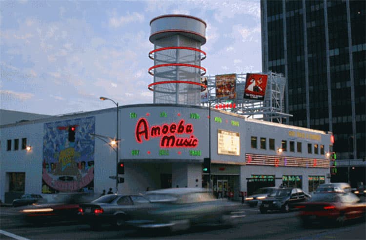 洛杉矶小众唱片店推荐变形虫唱片店Amoeba Music