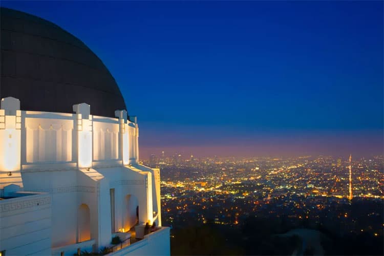 洛杉矶景点格里菲斯天文台