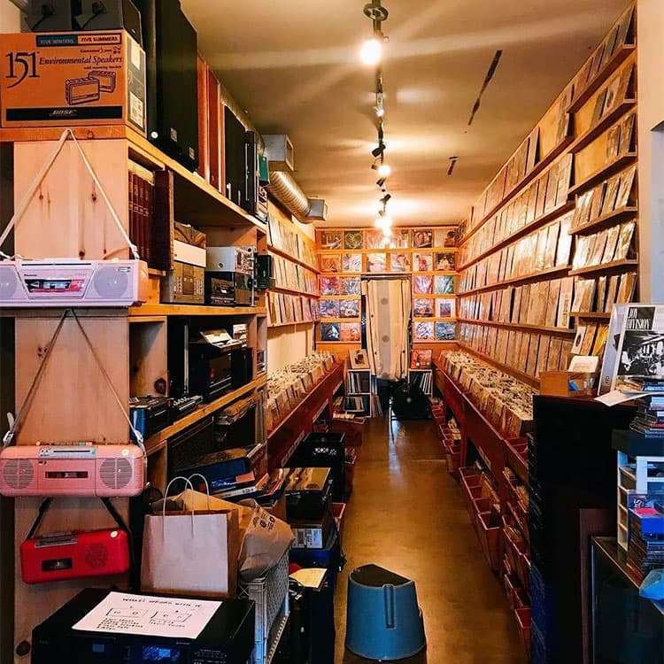 洛杉矶小众唱片店推荐Jacknife Records & Tapes