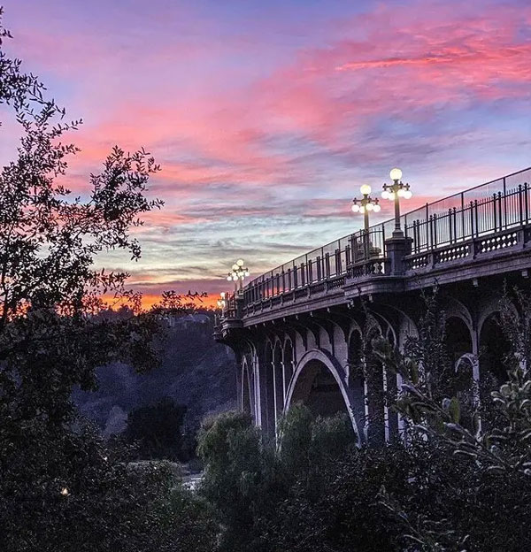 Colorado Street Bridge | Instagram: @oldpasadena