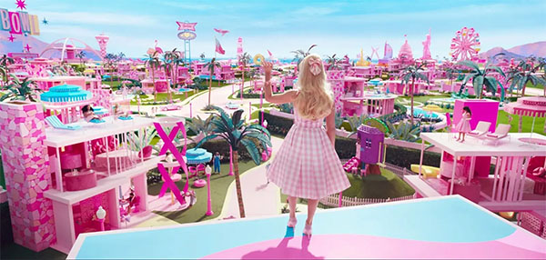 LAX Theme Building, Randy's Donuts and more in Barbieland | Photo: Warner Bros. Pictures