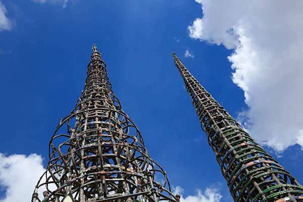 Watts Towers spires | Photo: Discover Los Angele