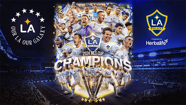 Credit: LA Galaxy MLS Cup Champions 2024