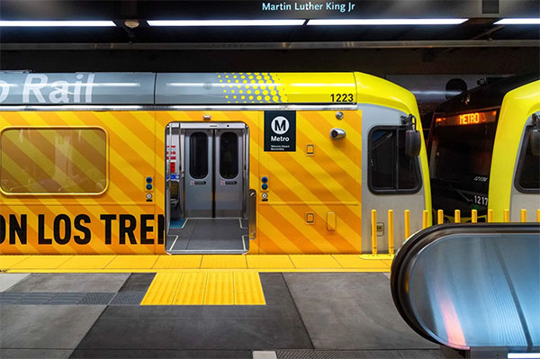 Martin Luther King Jr. Station on the Metro K Line | Photo: Courtesy of Metro/LA Tourism