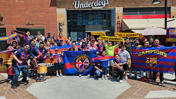 Photo: Penya Blaugrana Los Angeles