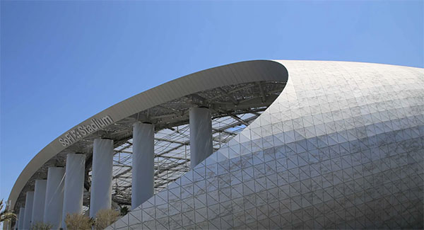 SoFi Stadium canopy | Photo: HKS