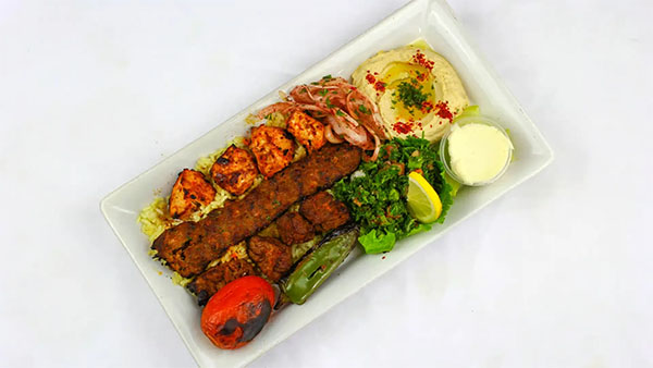 Combo Kebab Plate | Photo: Raffi's Place