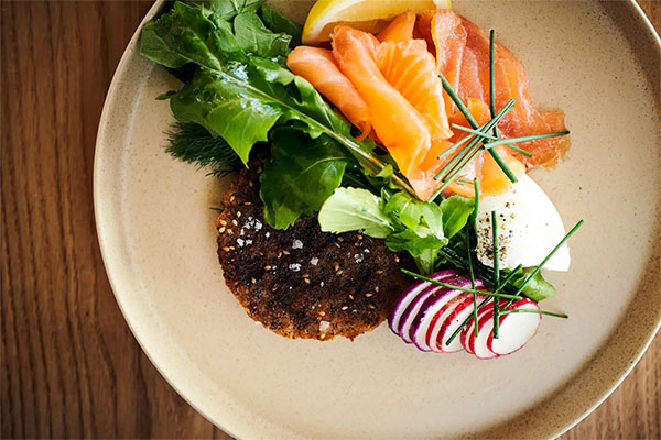 Everything Bagel with smoked salmon | Photo courtesy of Strings of Life (S.O.L.)