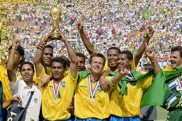 Brazil wins the World Cup in 1994 | Photo: Rose Bowl Stadium