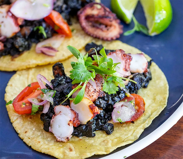 Pulpo Asada Tacos at Holbox | Photo: Jakob Layman