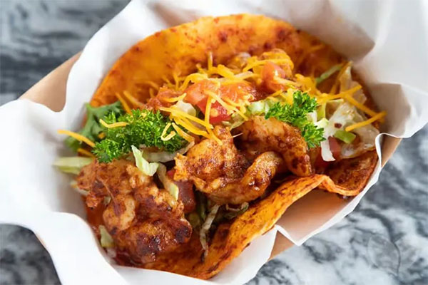 Shrimp Taco | Photo: Sky's Gourmet Tacos