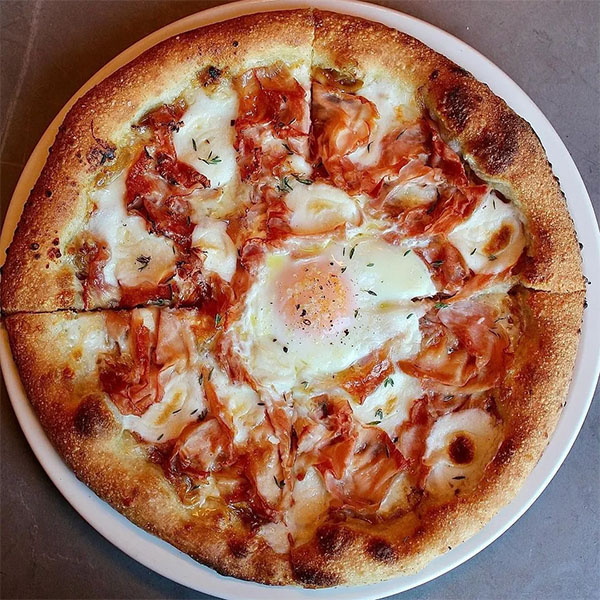Croque Madame Pizza | Photo courtesy of Pizzeria Mozza