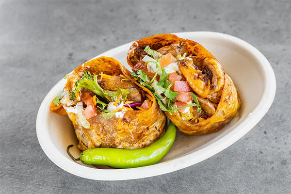Super Shrimp Burrito | Photo: Sky's Gourmet Tacos