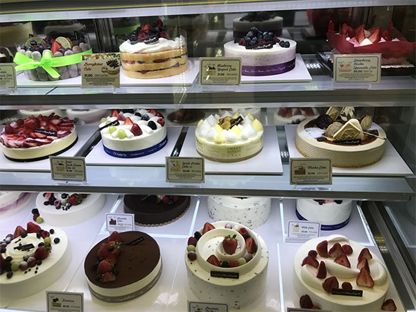 Display case at Caffé Concerto | Photo: Karen Young