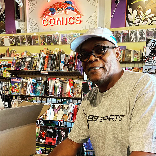 Samuel L. Jackson | Photo: Golden Apple Comics