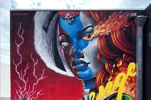 Mural by Tristan Eaton | Photo: Revenge Of