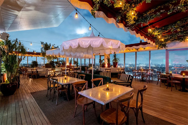 Harriet's Rooftop，西好莱坞1号酒店（1 Hotel West Hollywood）
