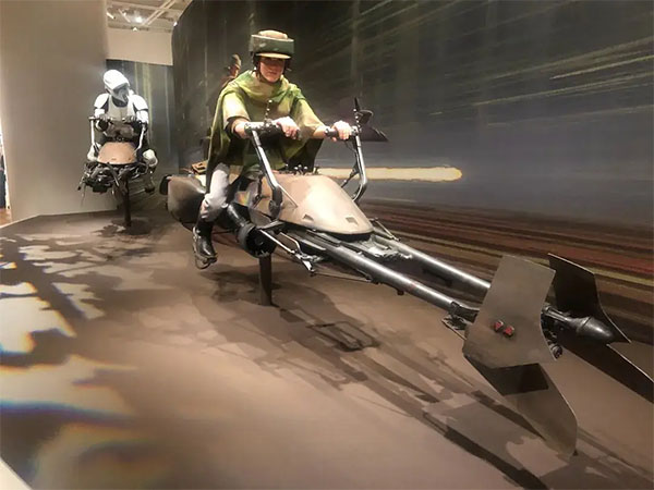 Star Wars in Motion at Lucas Museum (Photo: Liz Ohanesian)