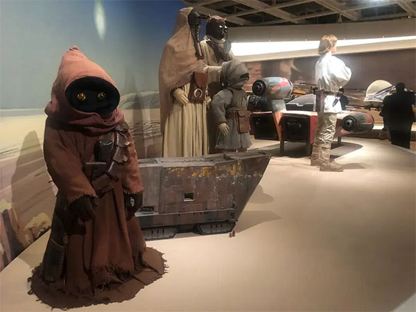 Star Wars in Motion at Lucas Museum (Photo: Liz Ohanesian)