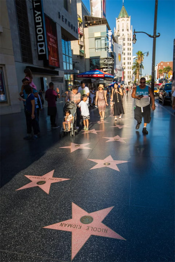 好莱坞星光大道(Hollywood Walk of Fame)